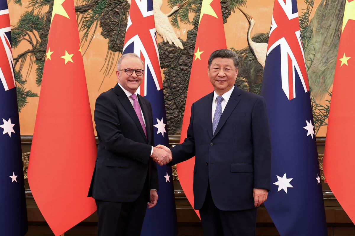 澳大利亚总理二次访华显示中澳关系回暖，但回避台海问题｜Whatsnew