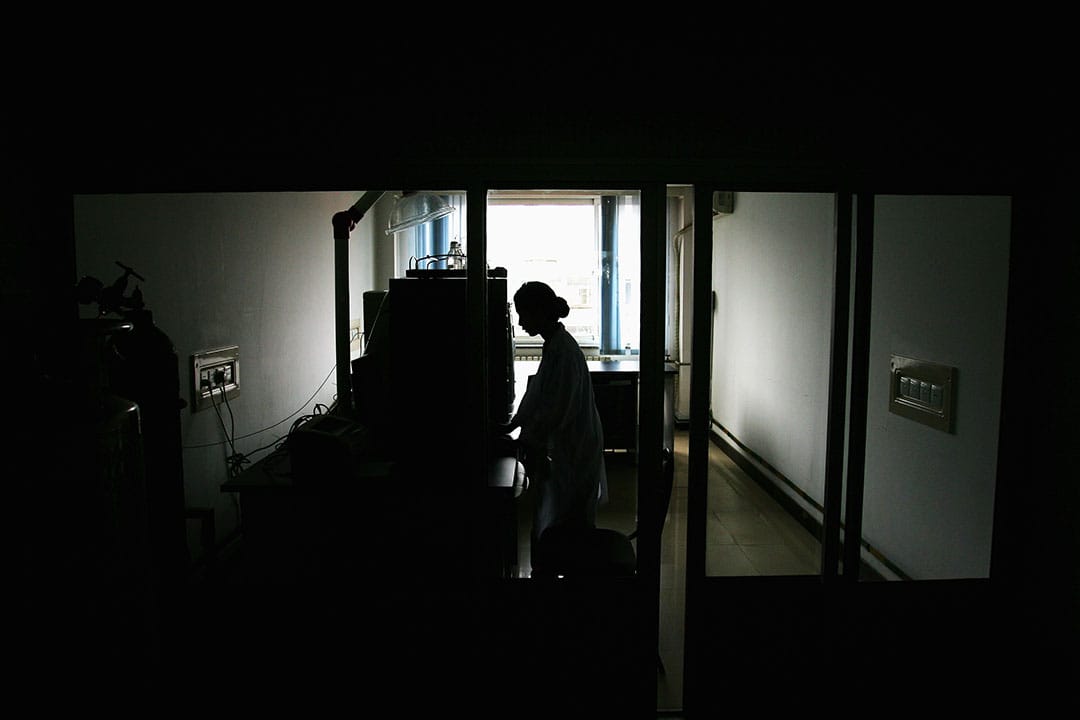 自共產黨建立政權以來,以「科學」為中介建立的對真理的壟斷權,一直是論證統治合法性的重要手段。圖為北京一所實驗室。攝:Guang Niu/GETTY