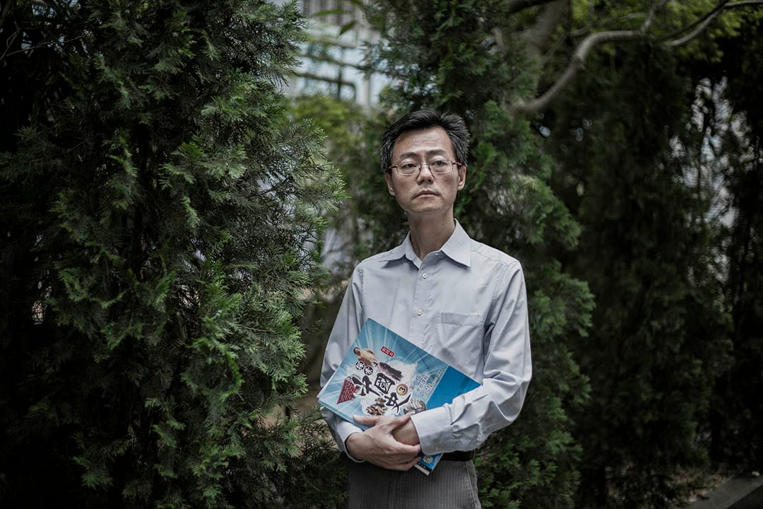 香港中文、中史教師陳仁啟。