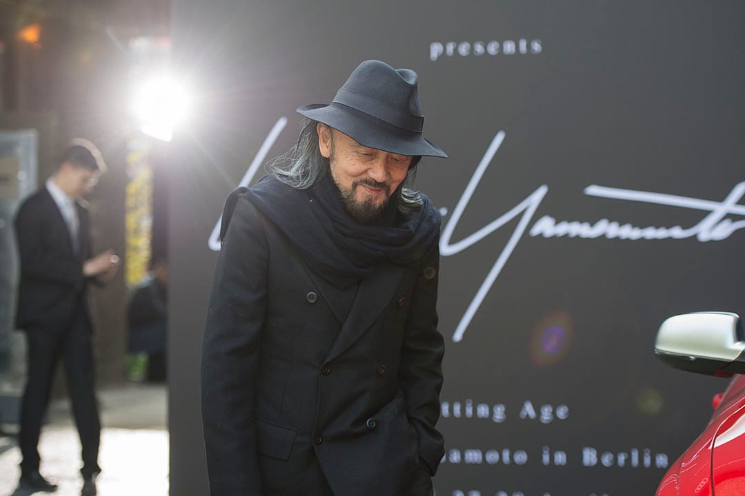 日本時裝設計師山本耀司(Yohji Yamamoto)。
