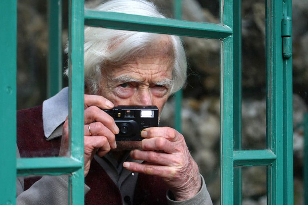 法國攝影師馬克·呂布(Marc Riboud)。