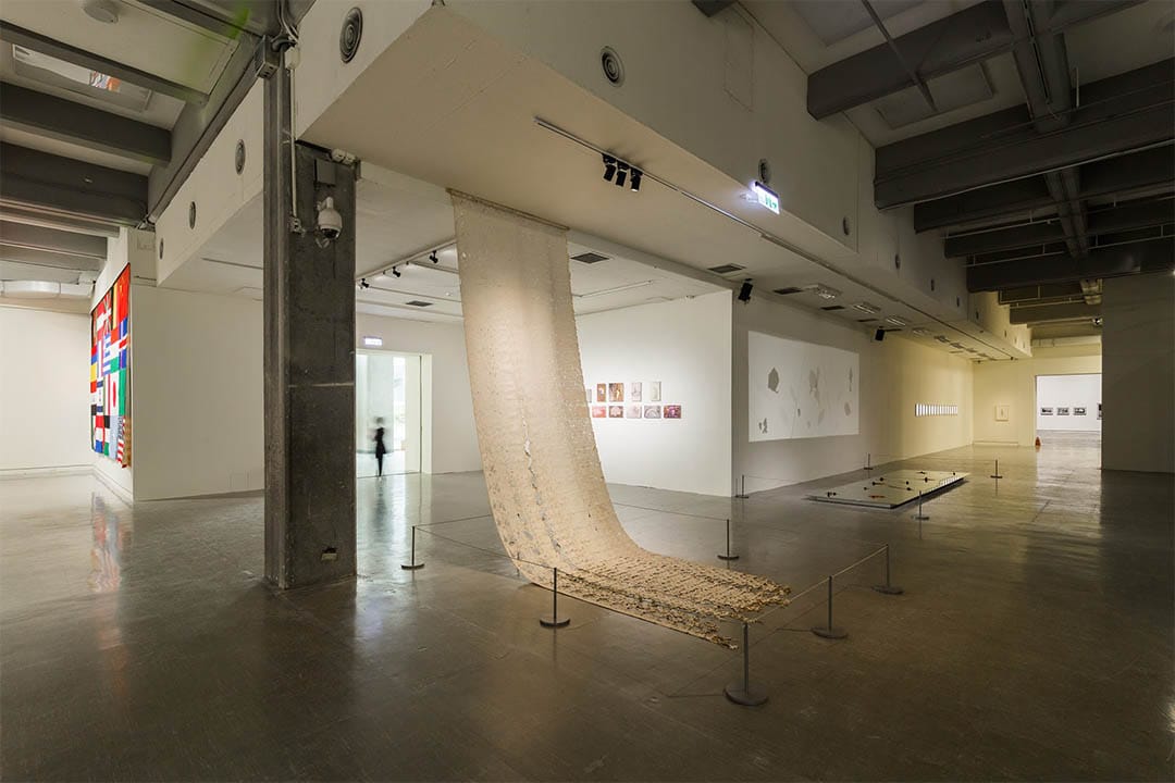 台北双年展展场照。