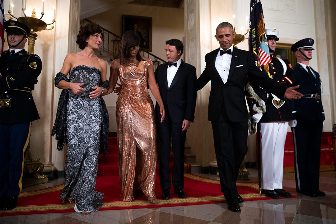 2016年10月18日，美国第44任总统奥巴马在他任上最后一次国宴。