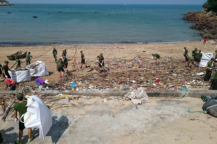 芙蓉澳净滩活动。