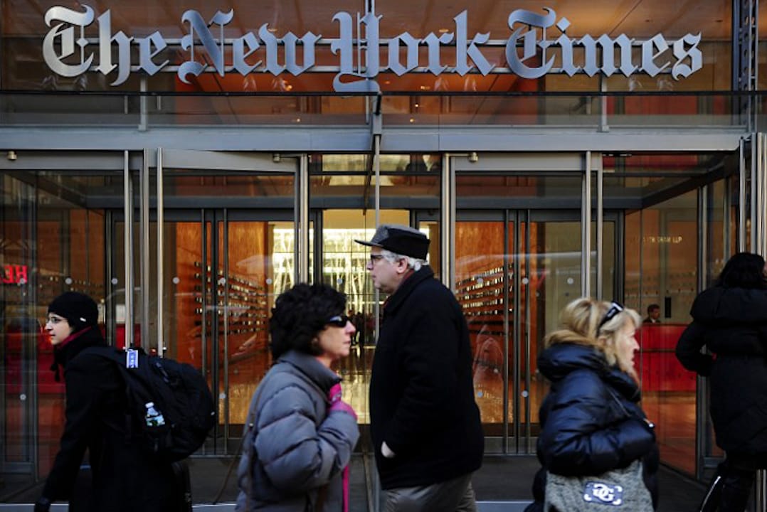 紐約時報總部。