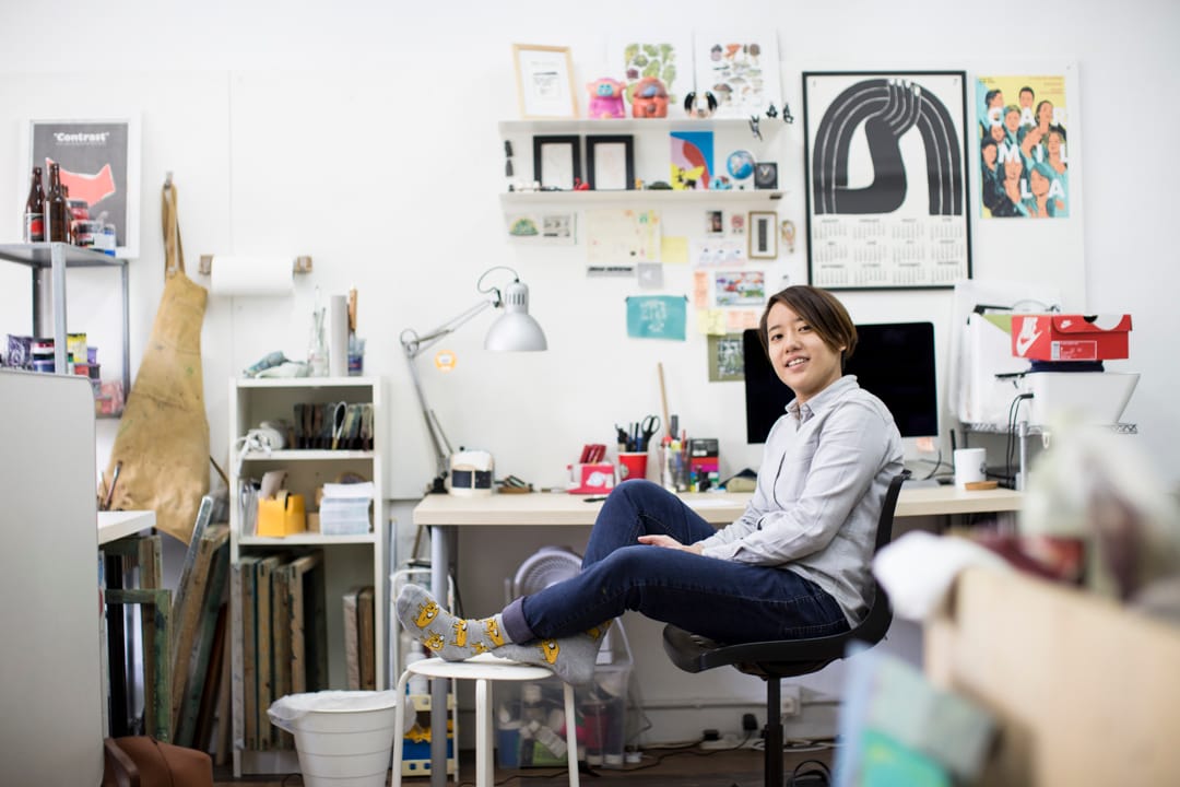 創作多本主題 Zine 的 Onion Peterman。