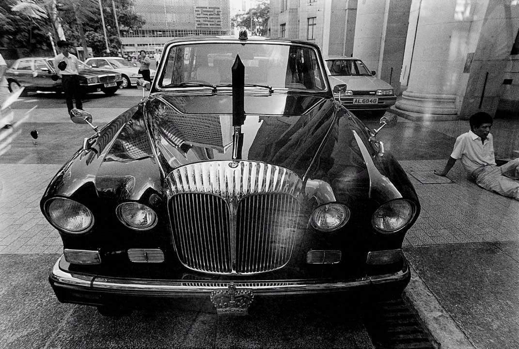 1992年,港督坐駕・立法局外。