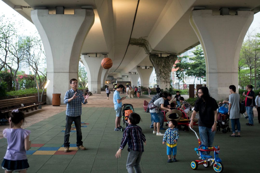 觀塘海濱公園。