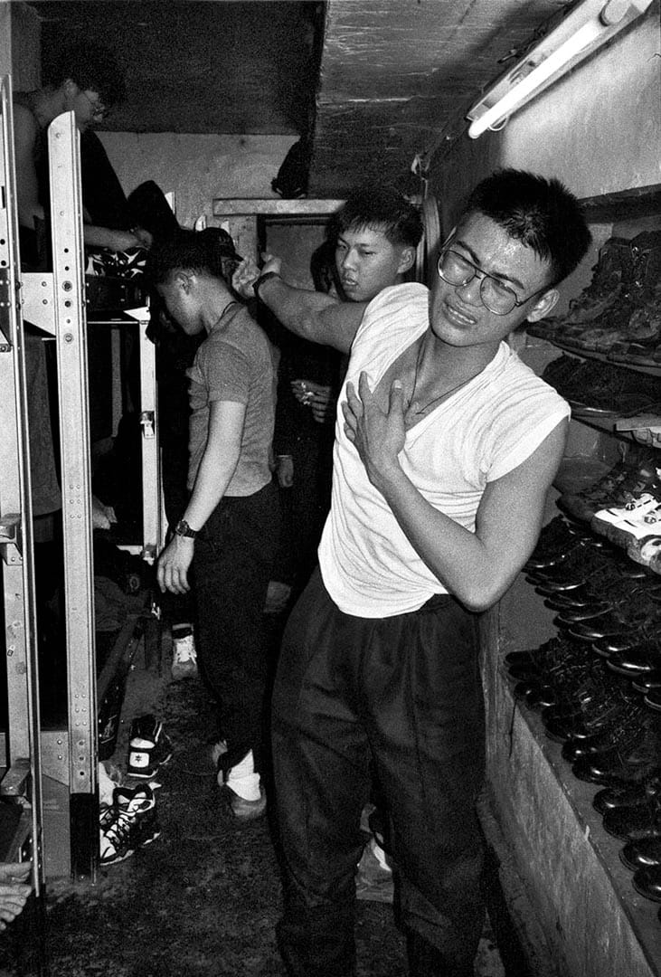 看見菜鳥做完體能表情痛苦的模樣，就想到自己曾經這般苦過。