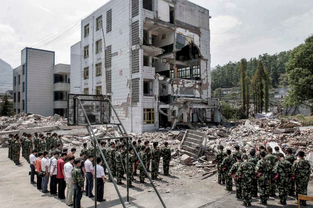 2008年，什邡蓥华中学。