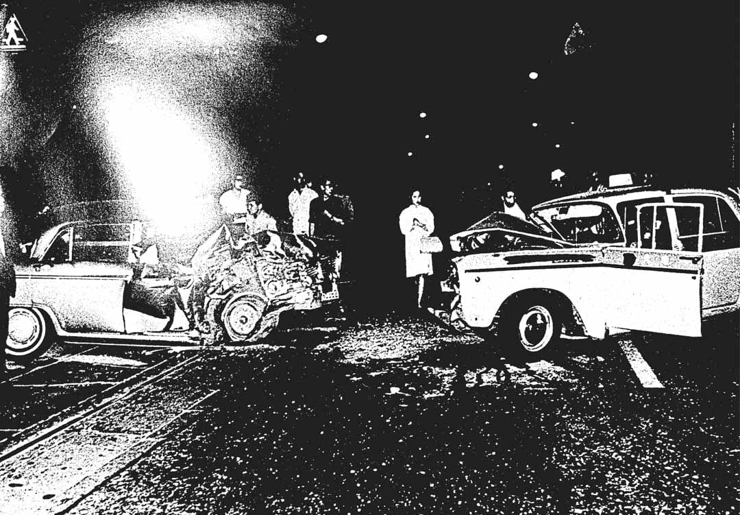 森山大道作品《醜聞》。Moriyama Daido,