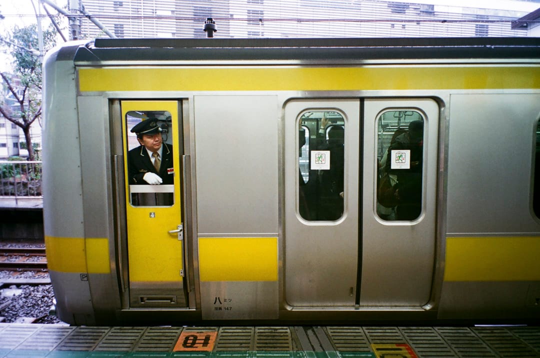 日本铁路上的列车司机。