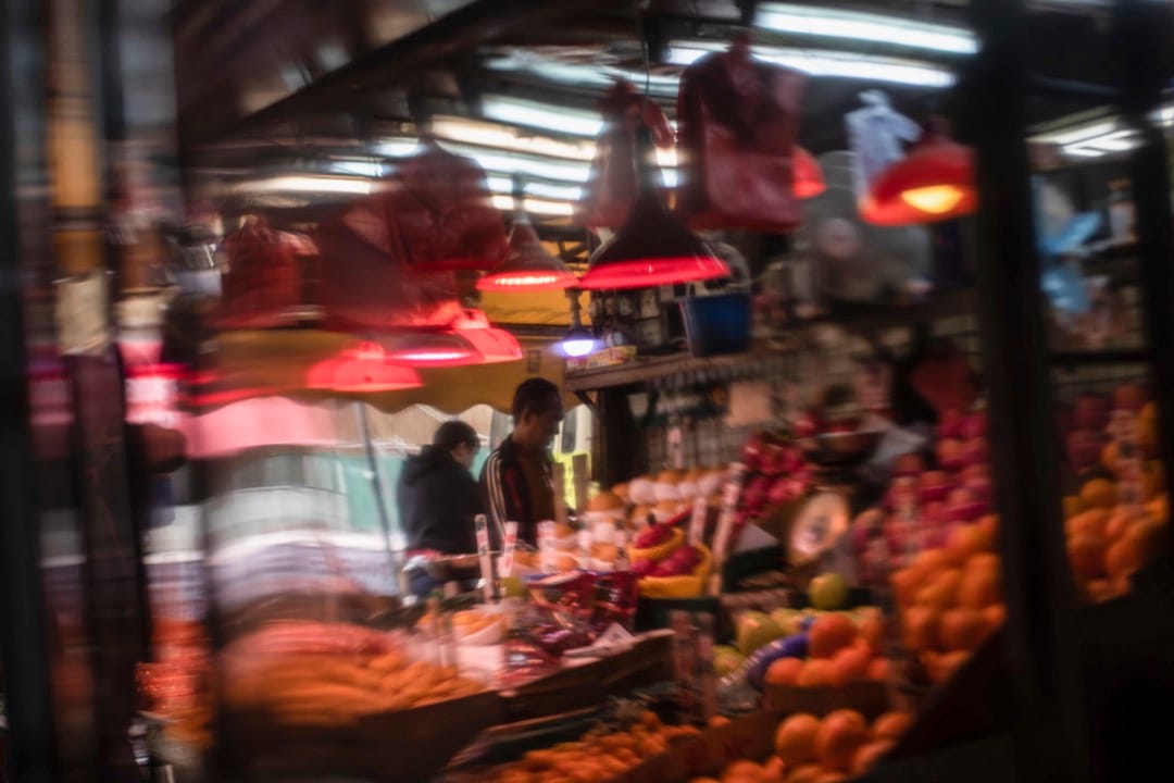 裕民坊的一家水果檔。