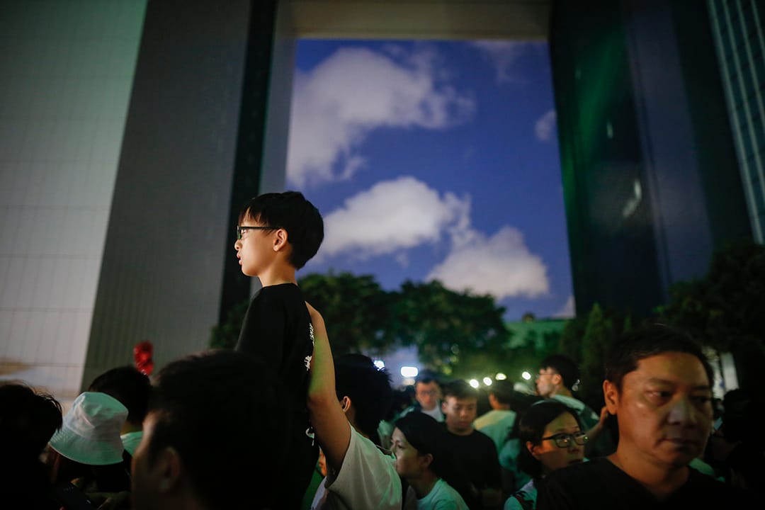 2019年6月9日,民間人權陣線發起「反送中」遊行。