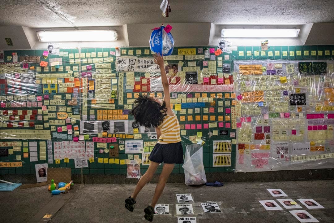 大埔墟火車站行人隧道。