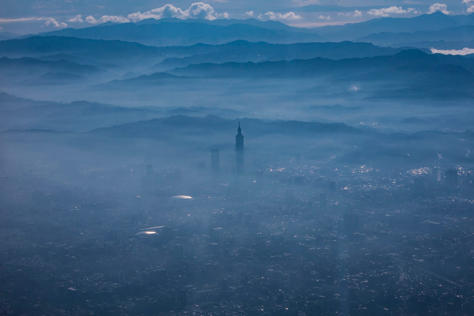 2019年12月1日,台北的早晨。