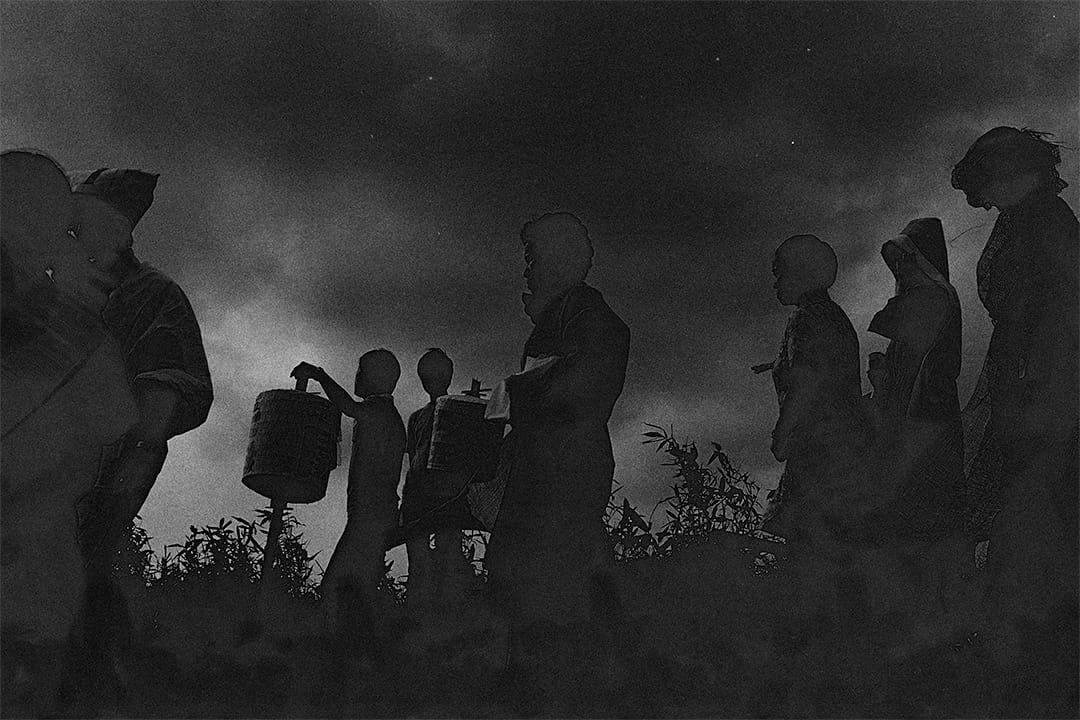 招魂四聯作 III (1975)。