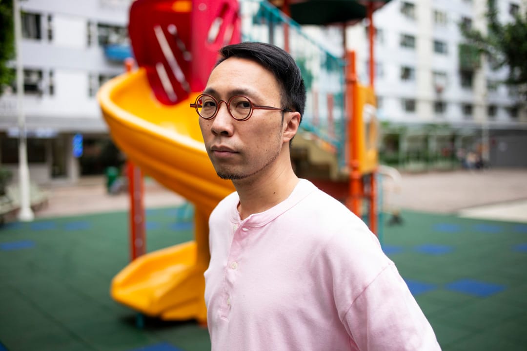 荔景邨区议员王天仁。