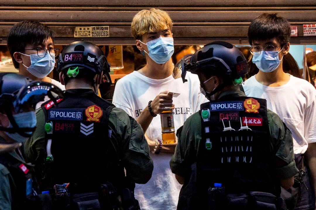 2020年9月6日,市民於九龍佐敦至旺角一帶進行遊行,警方出動2000名防暴警員在周邊布防和截查,至少289人被捕。