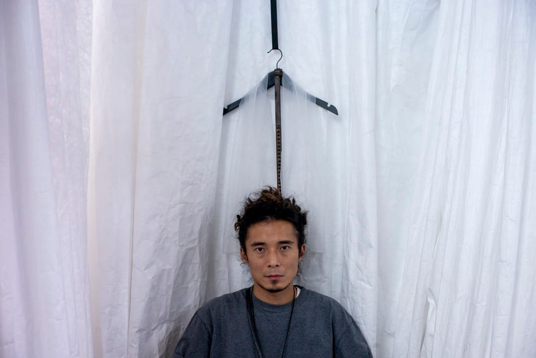 时装设计师杨展。