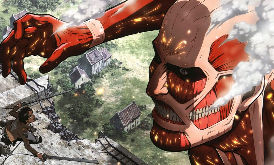 《进撃的巨人》。