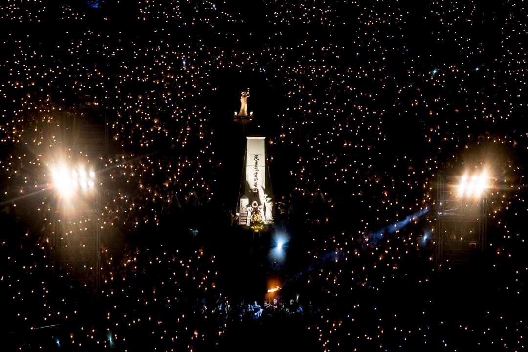 2018年6月4日，支联会举行“悼六四、抗威权”烛光晚会，大会宣布有11万5000人参与。