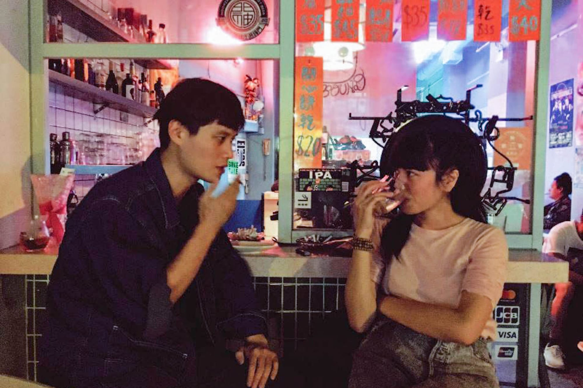 My Little Airport，林鵬(阿P)和區健瑩(Nicole Oujian)。