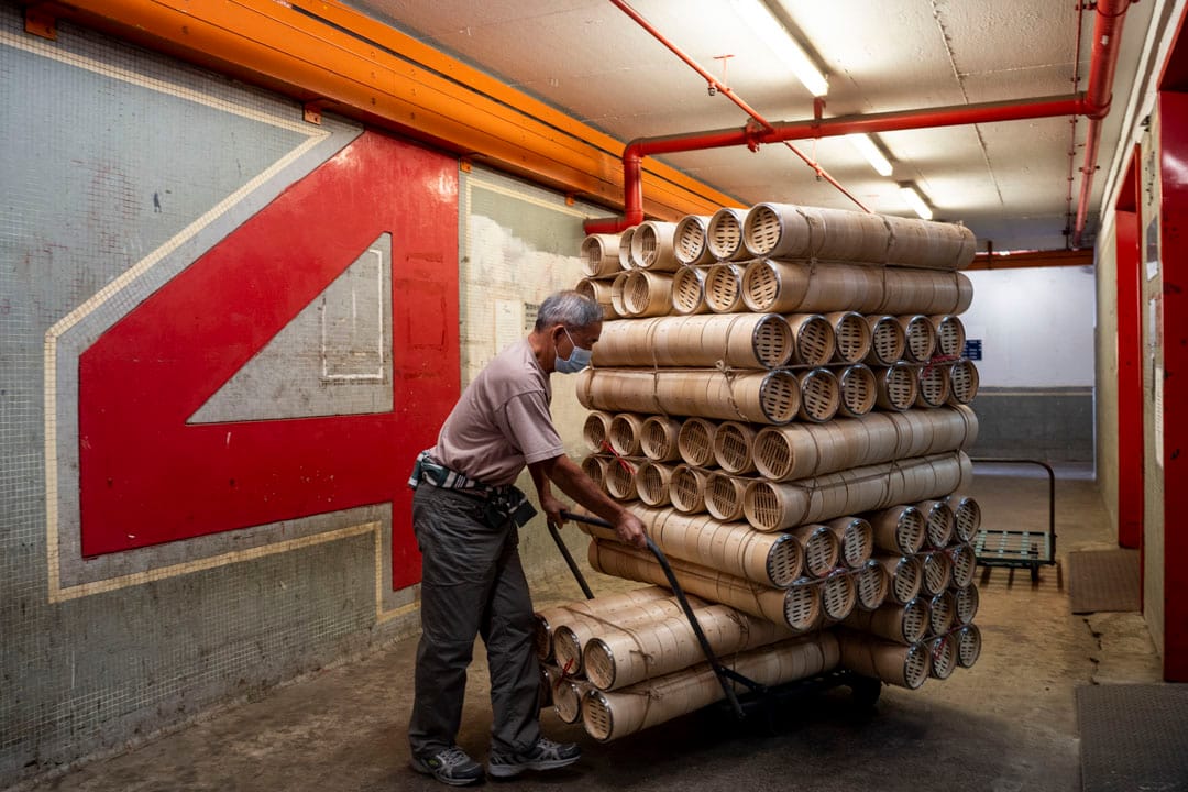 長沙灣的宏昌工廠大廈。