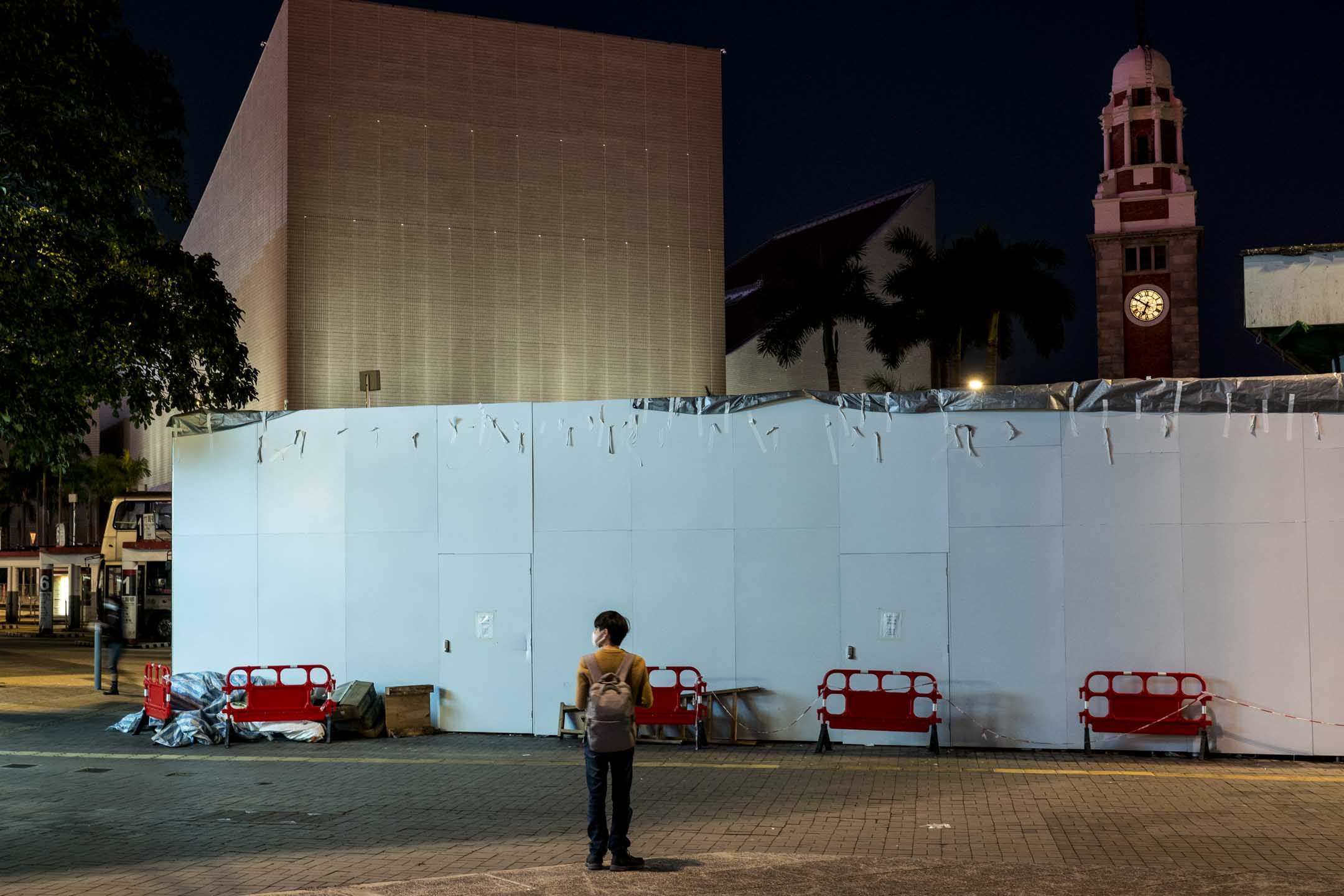 2022年2月23日，晚上6时50分，尖沙咀。