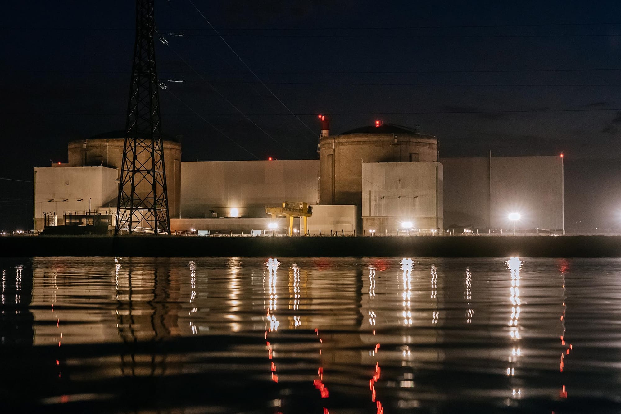 2020年6月25日,法國費森海姆核電站。