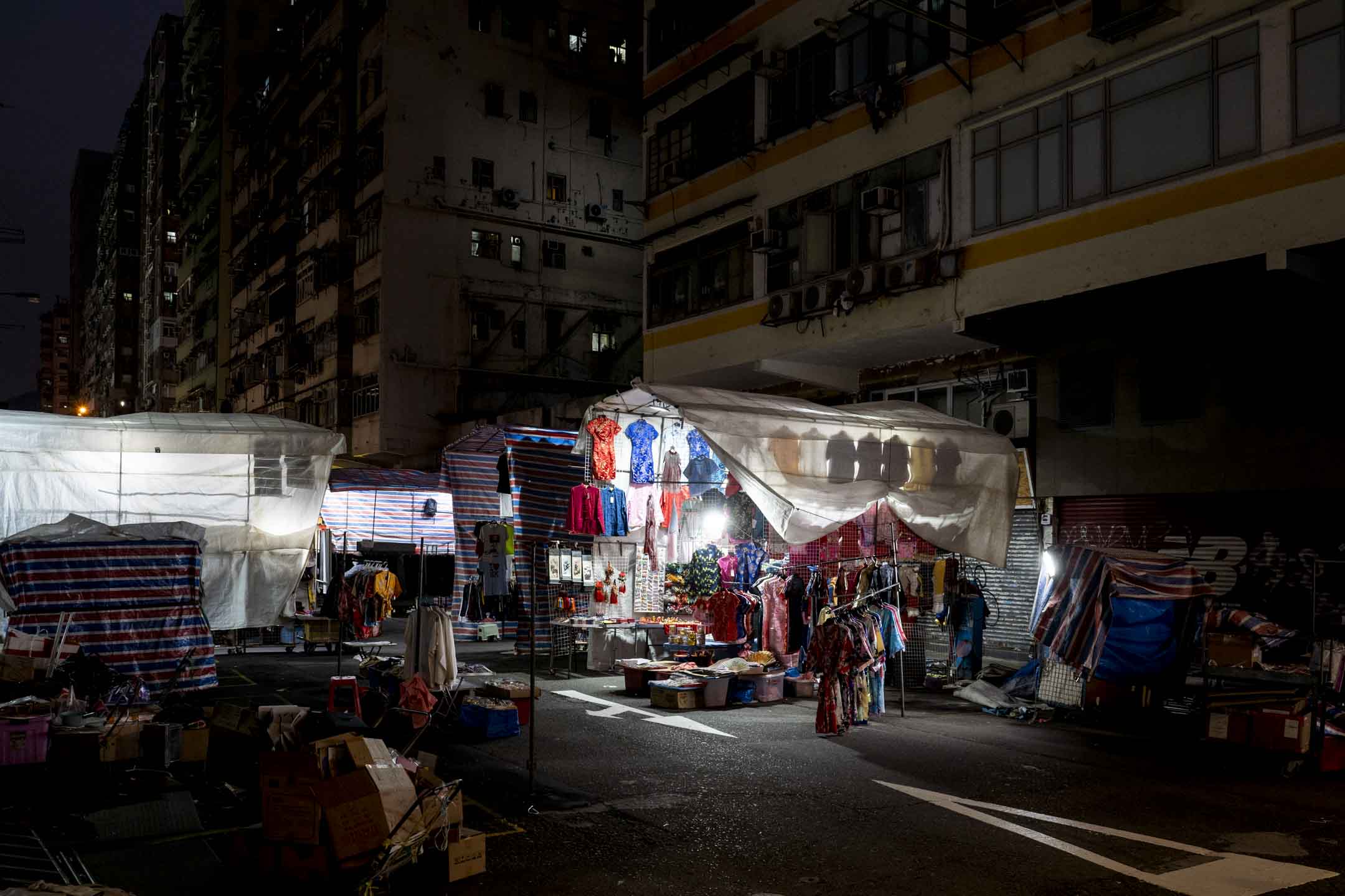 2022年2月24日，晚上6时43分，旺角。