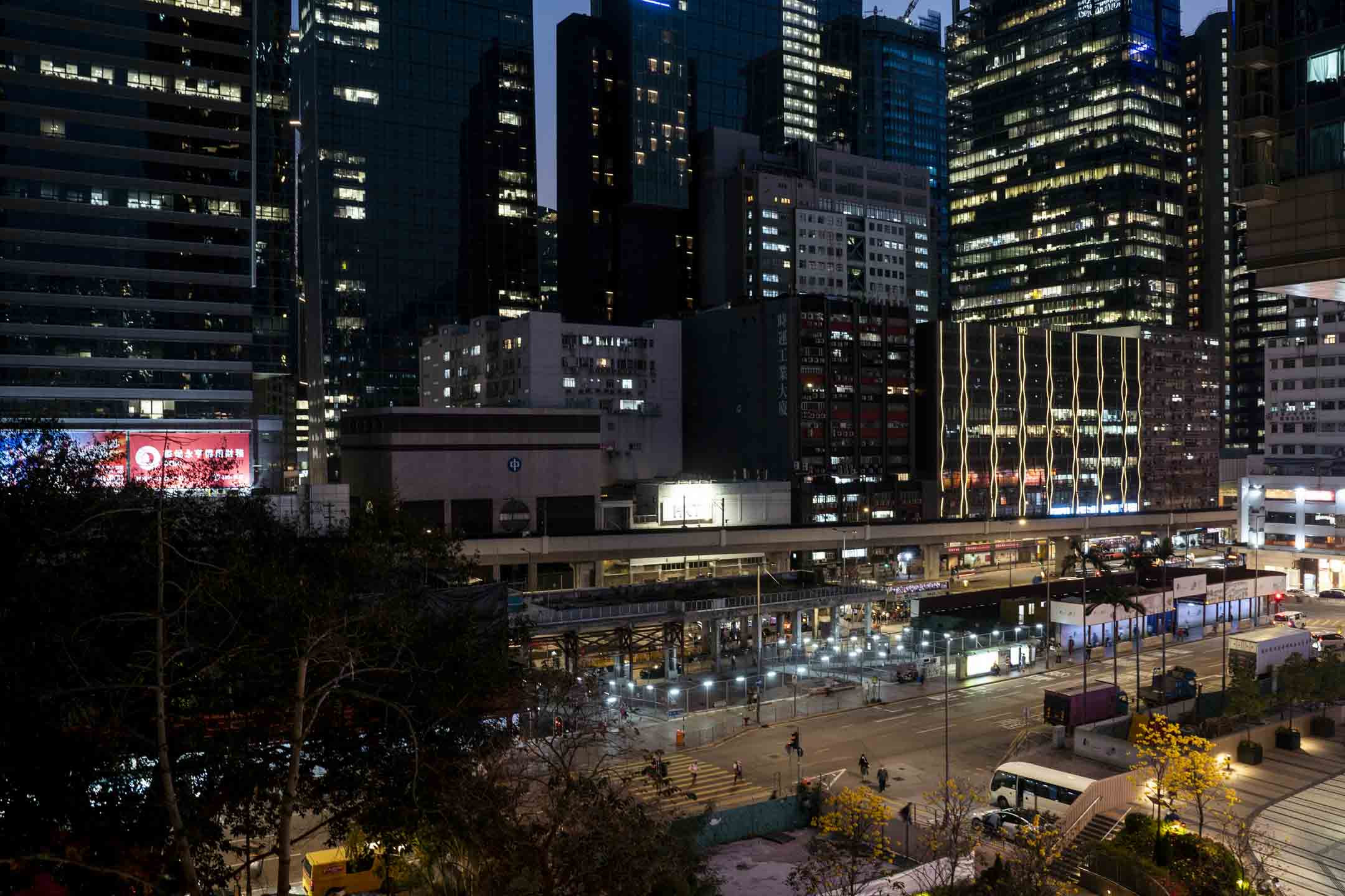 2022年3月14日，晚上6时52分，观塘。