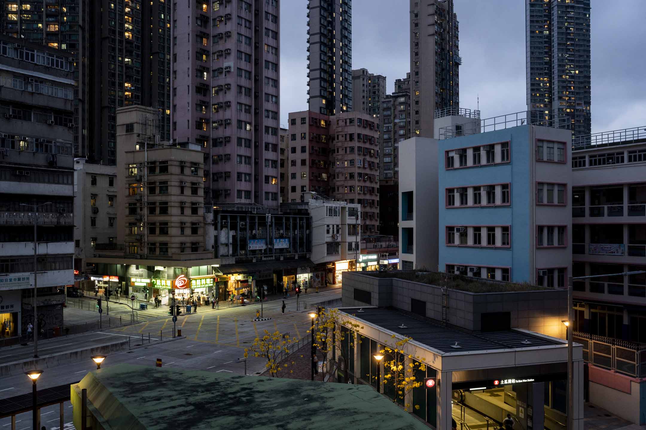 2022年3月15日，晚上6时35分，土瓜湾。