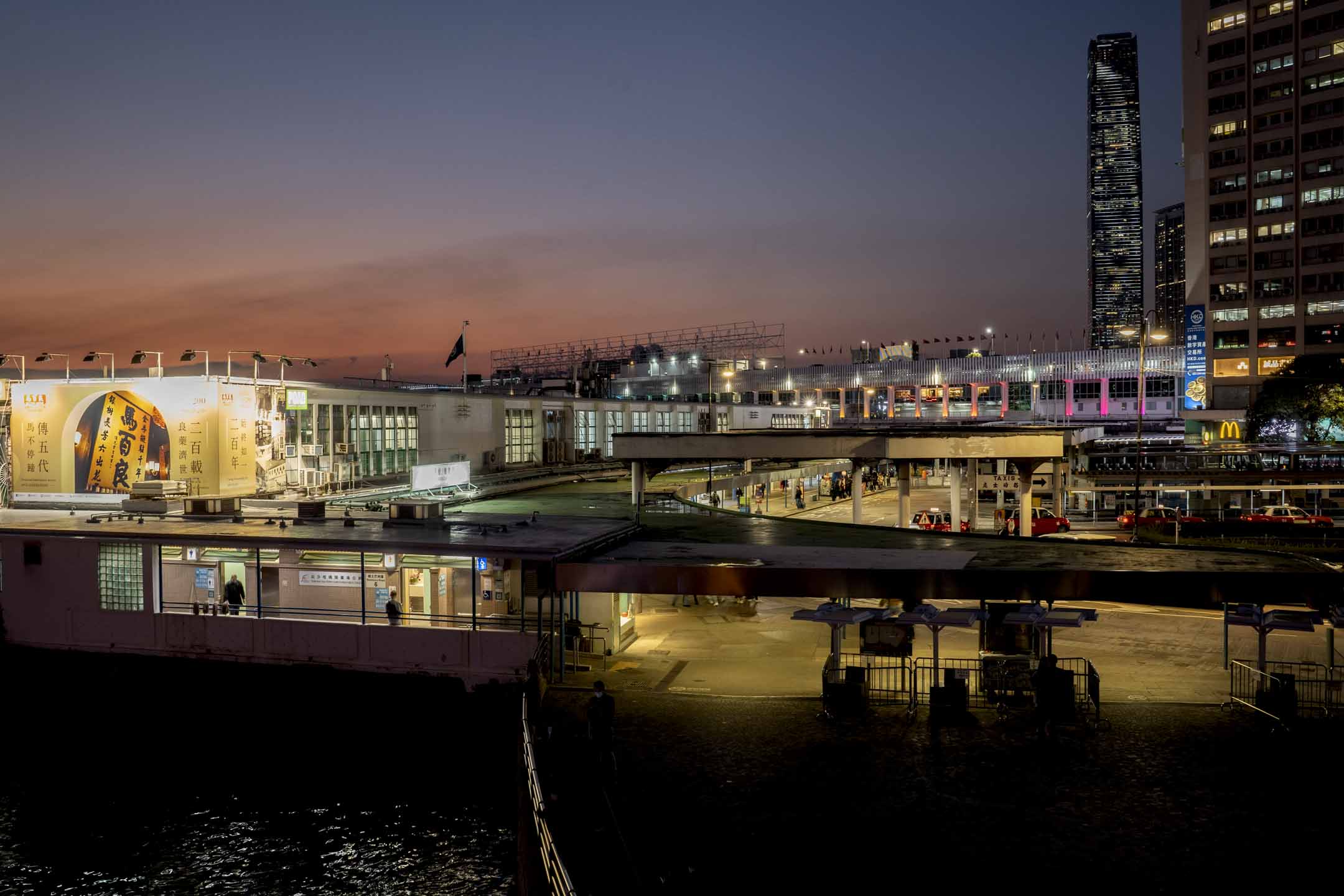 2022年2月23日，晚上6时46分，尖沙咀。