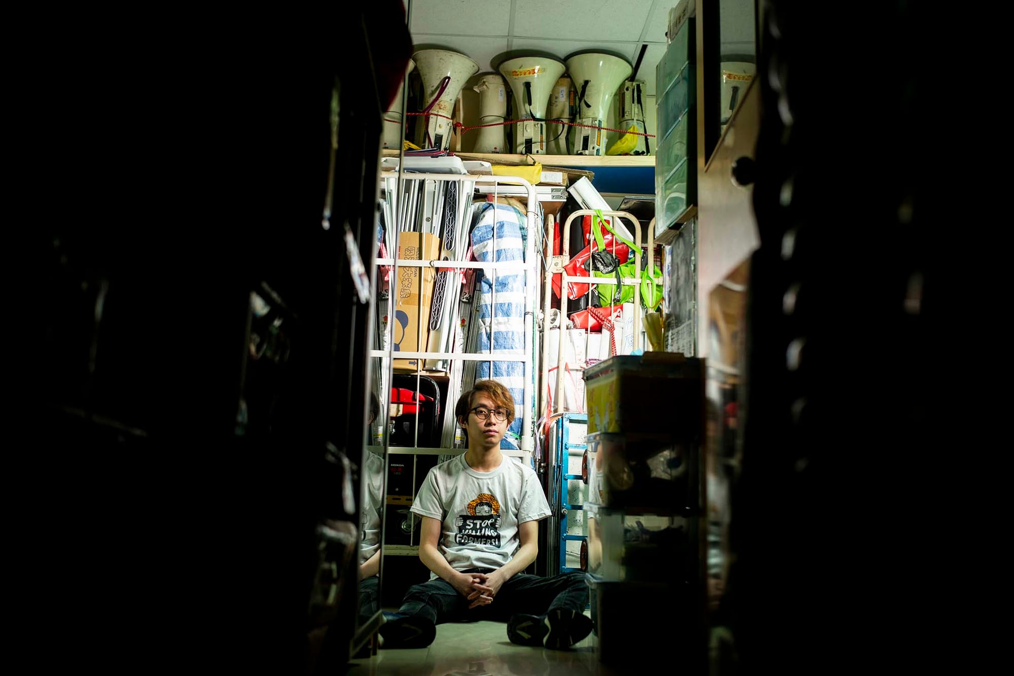 2021年3月31日，民间人权阵线最后一任召集人陈皓桓。