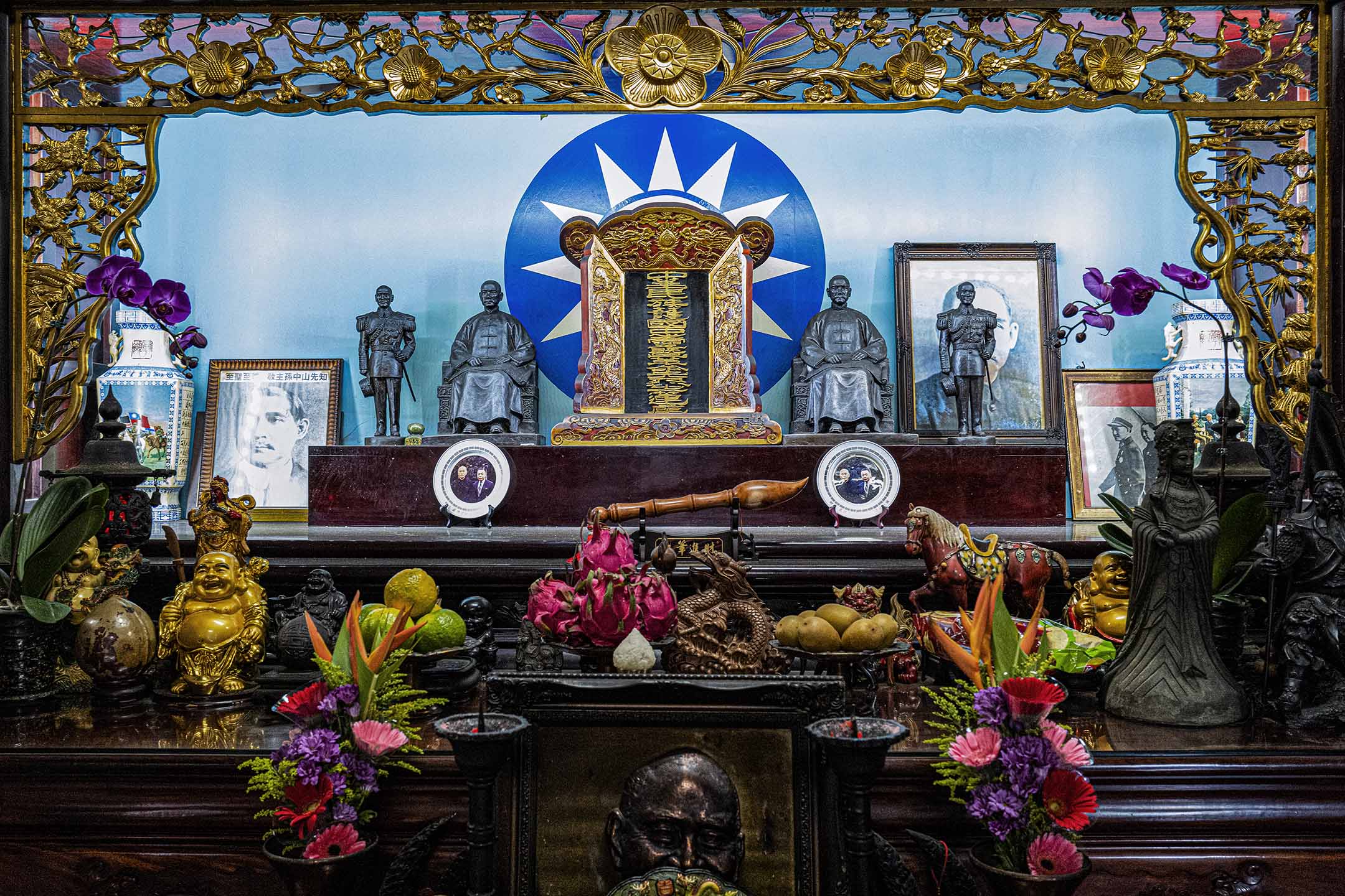 2021年，新竹的庙宇。