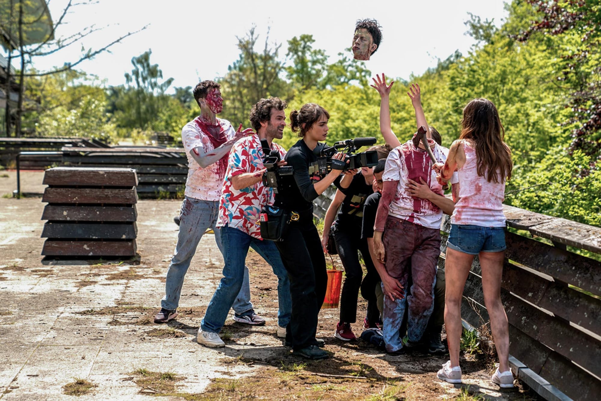 《丧尸不要停！》剧照。