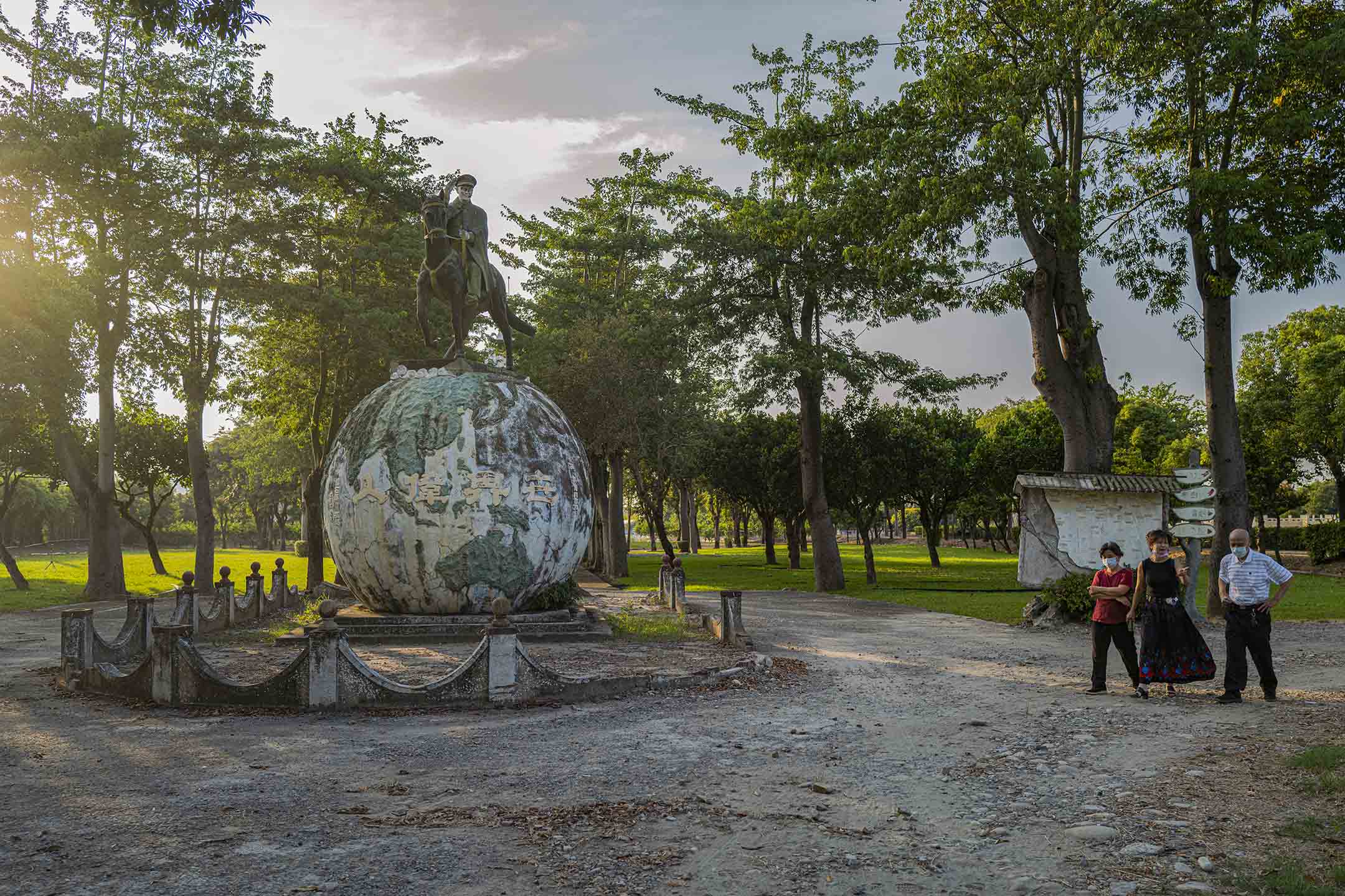 2021年，台中的游乐场。