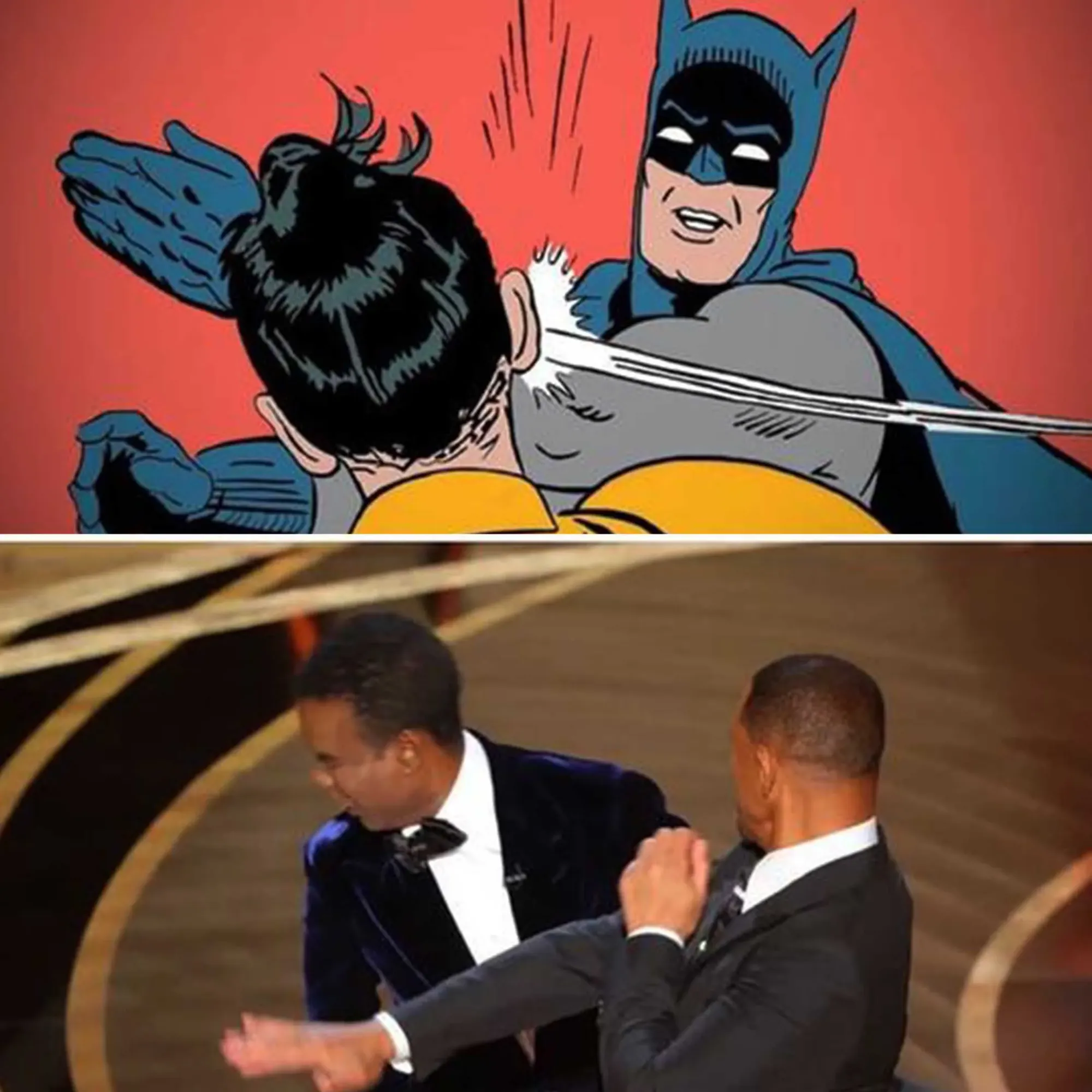 韋史密夫(Will Smith)的梗圖。