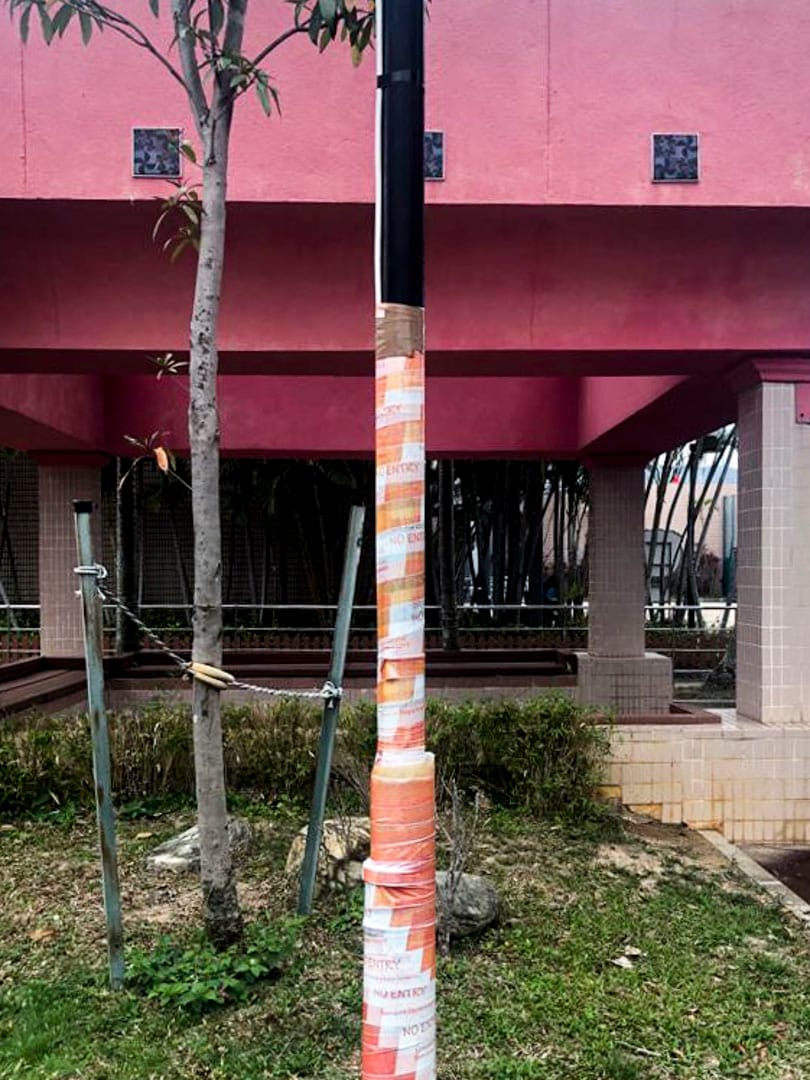 这不是一根灯柱。