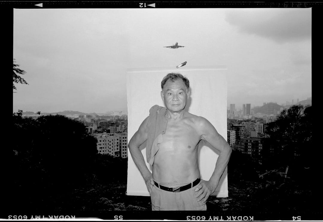 1997年，九龙信号山的退休消防员。