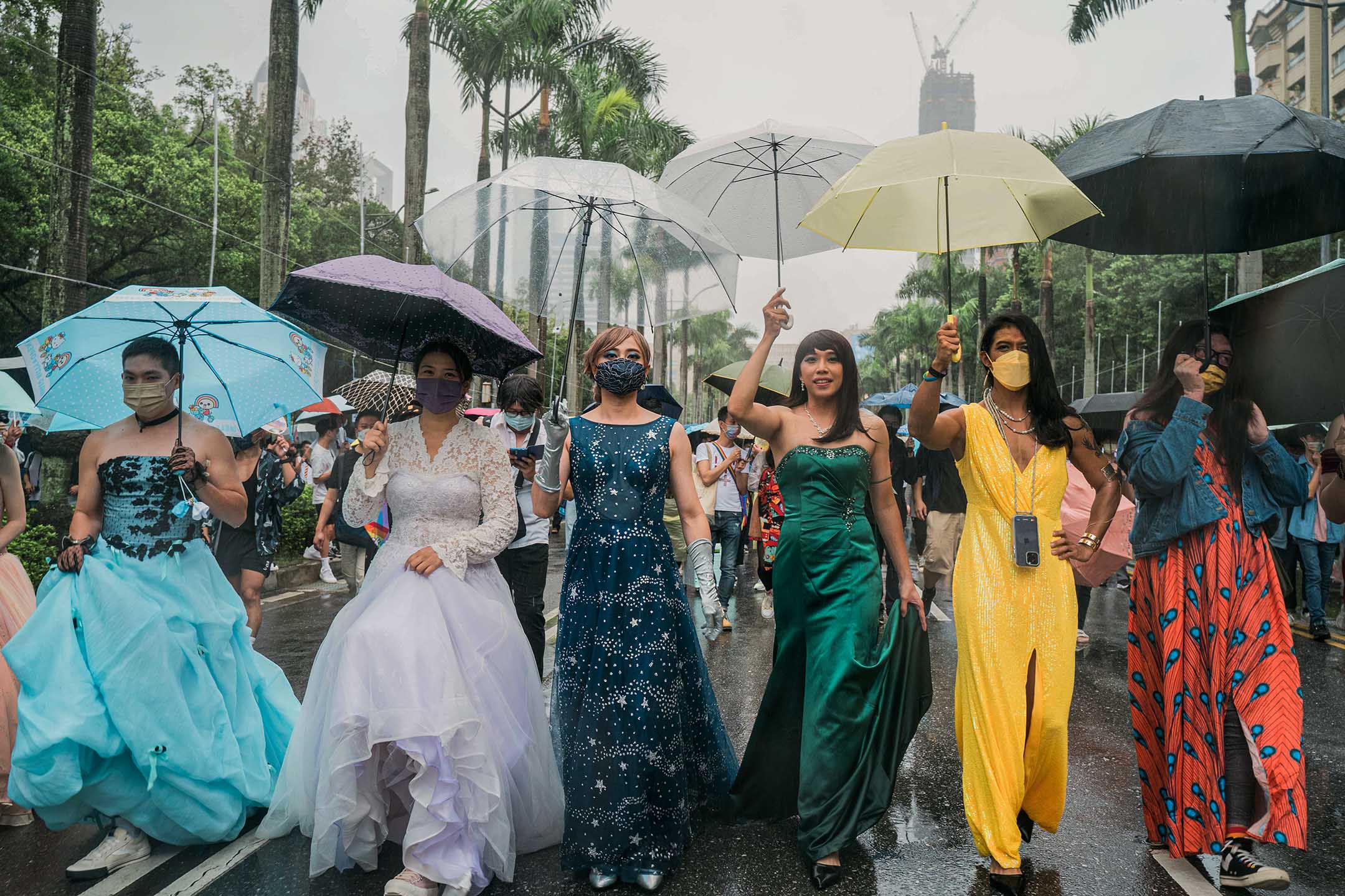 2022年10月29日，台北，第二十届台湾同志游行。