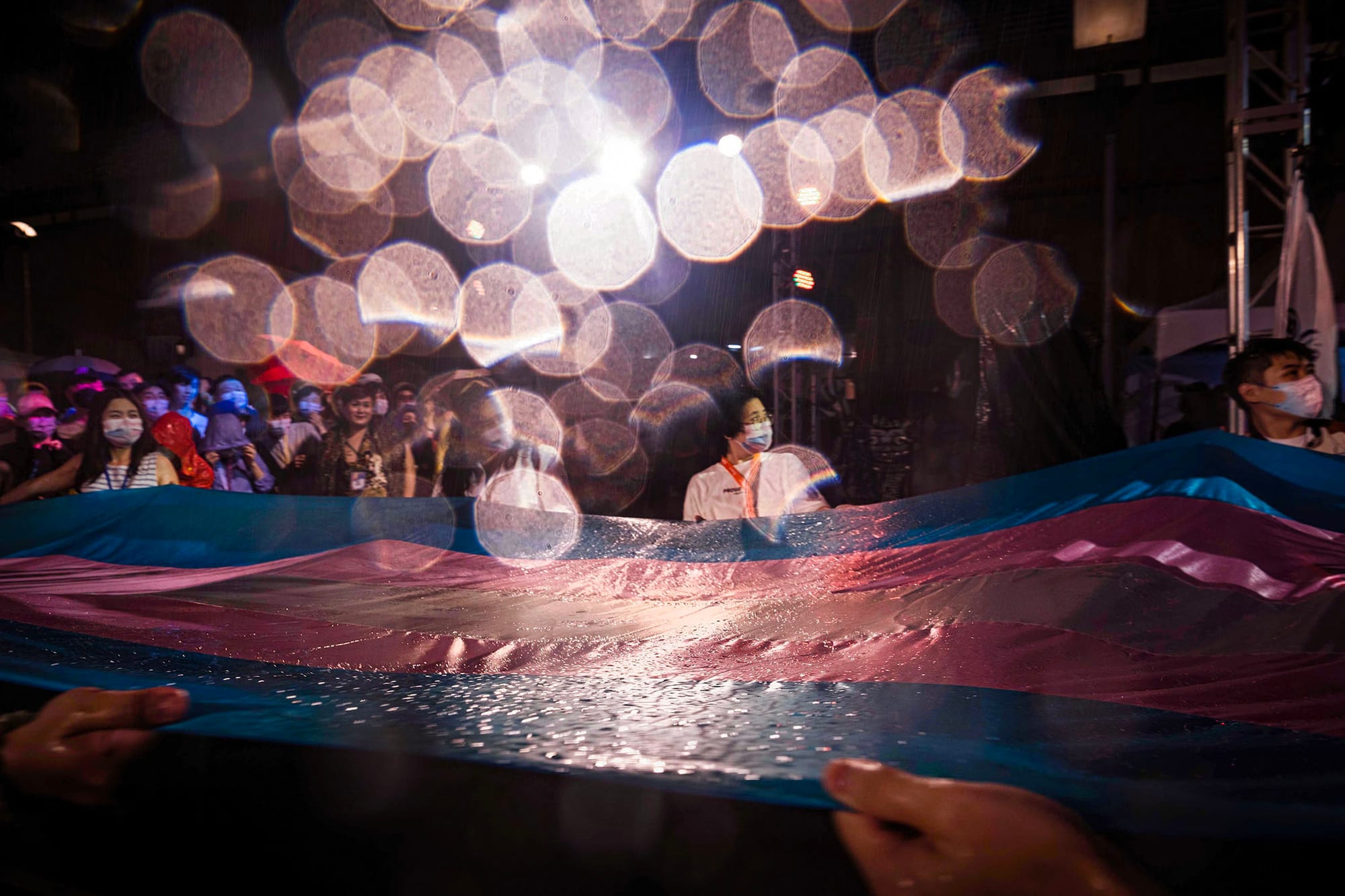 2022年10月28日，台北，第四届台湾跨性别游行。