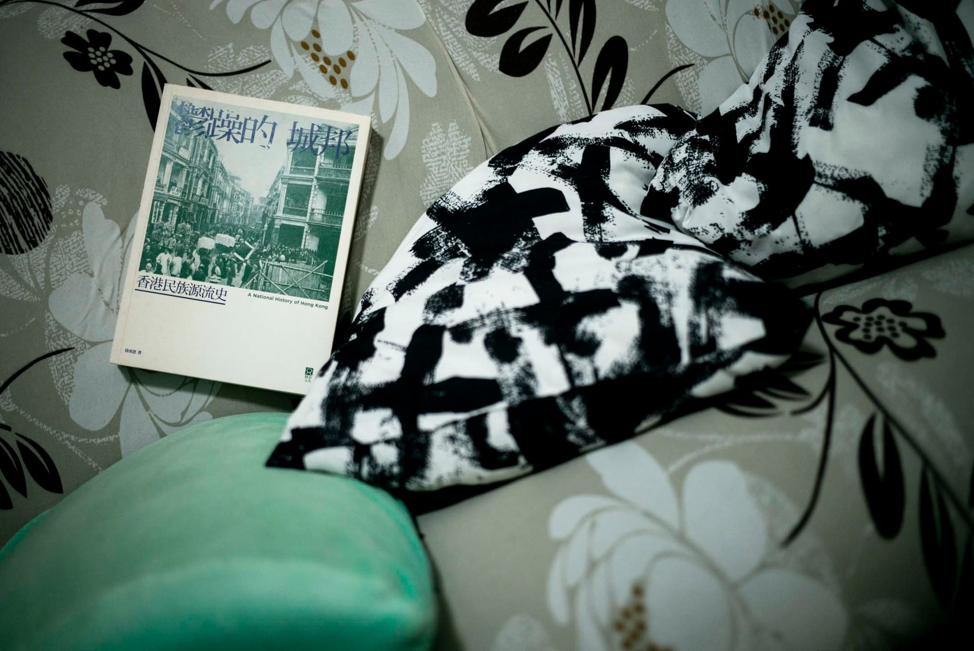 徐承恩《郁躁的城邦：香港民族源流史》 。摄：林振东/端传媒 