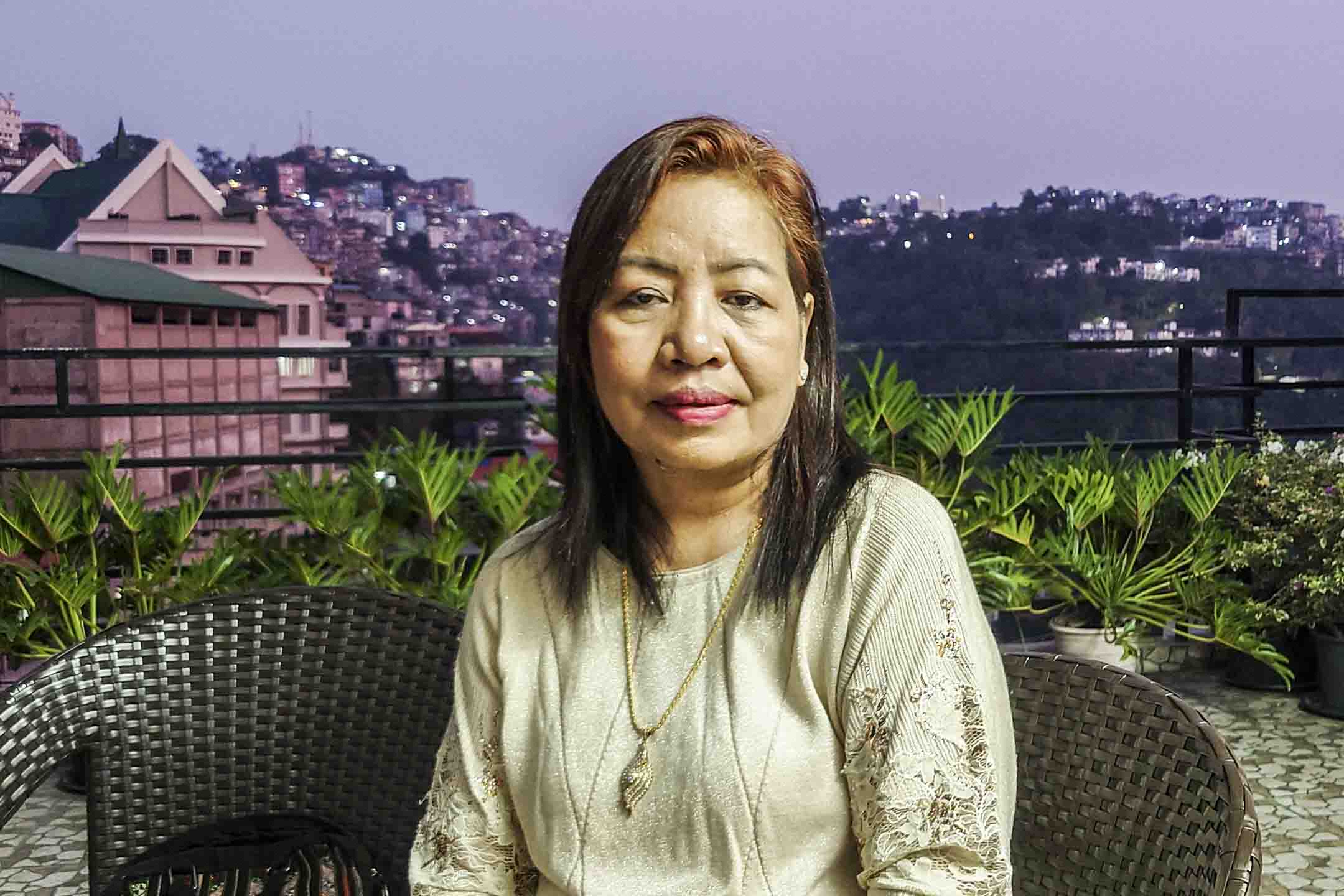 緬甸欽邦參議員希雅米。攝影:翁婉瑩