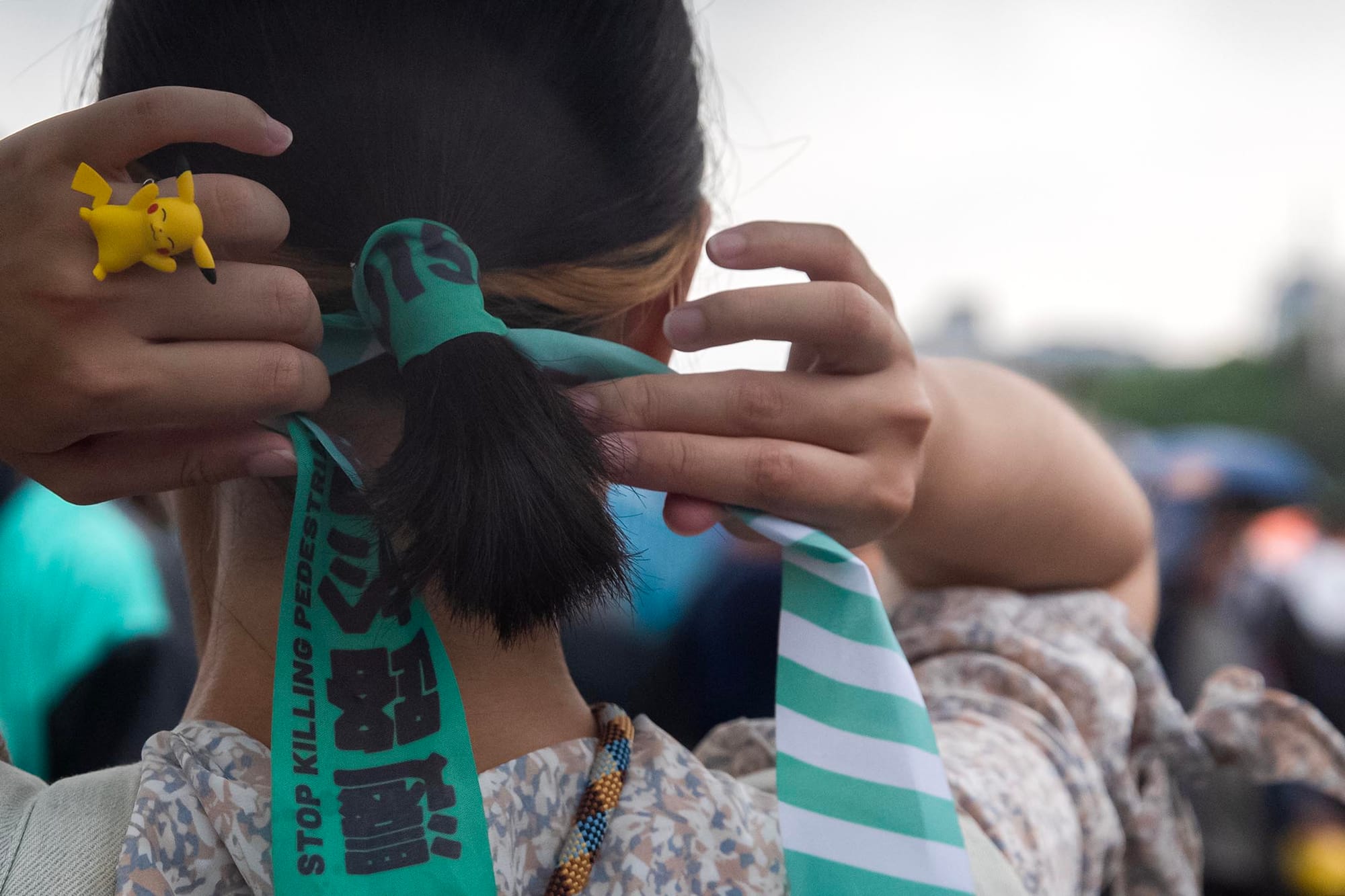 2023年8月20日，還路於民大遊行。攝：陳焯煇/端傳媒