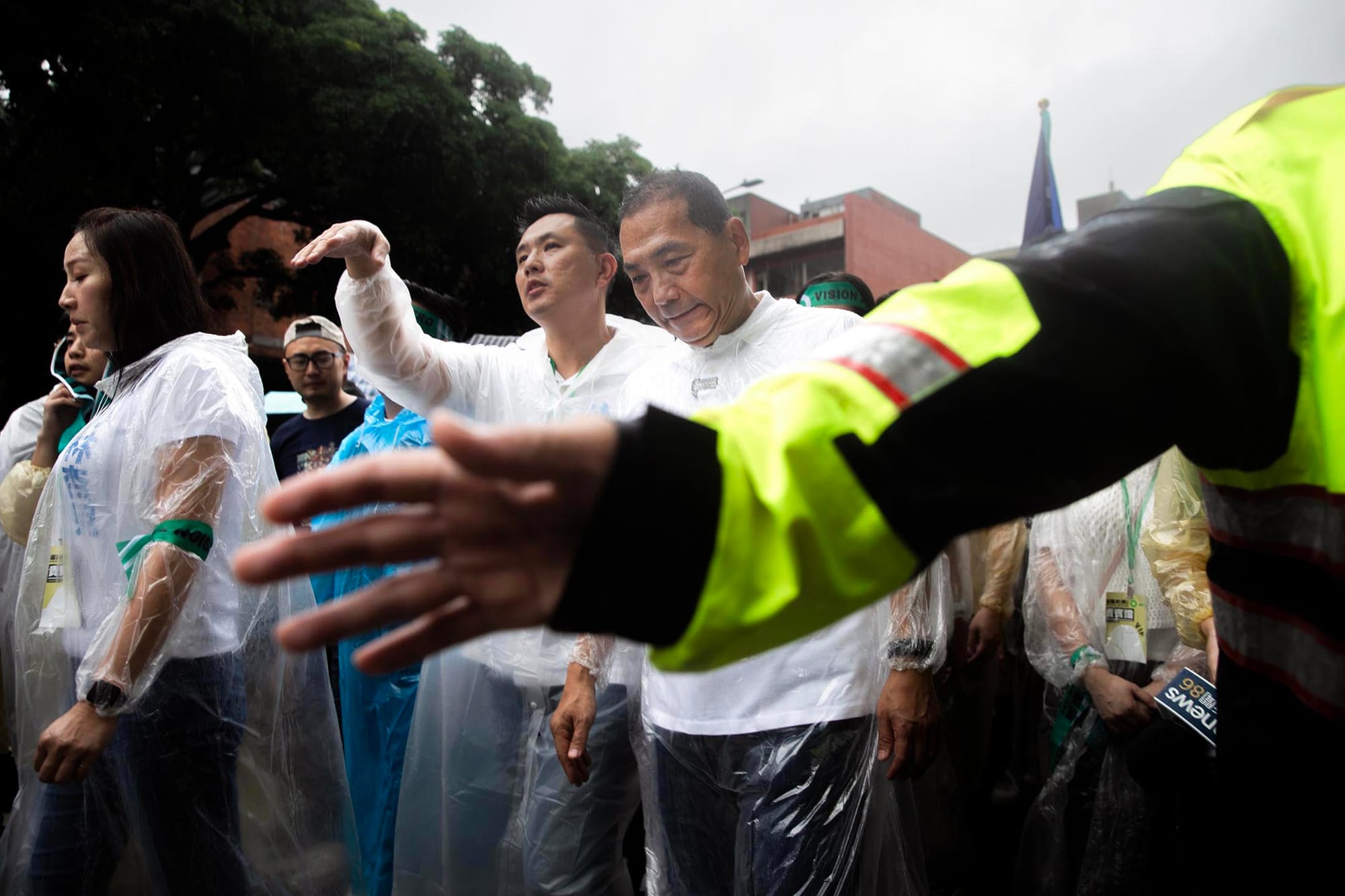 2023年8月20日，還路於民大遊行，侯友宜参與遊行。攝：陳焯煇/端傳媒