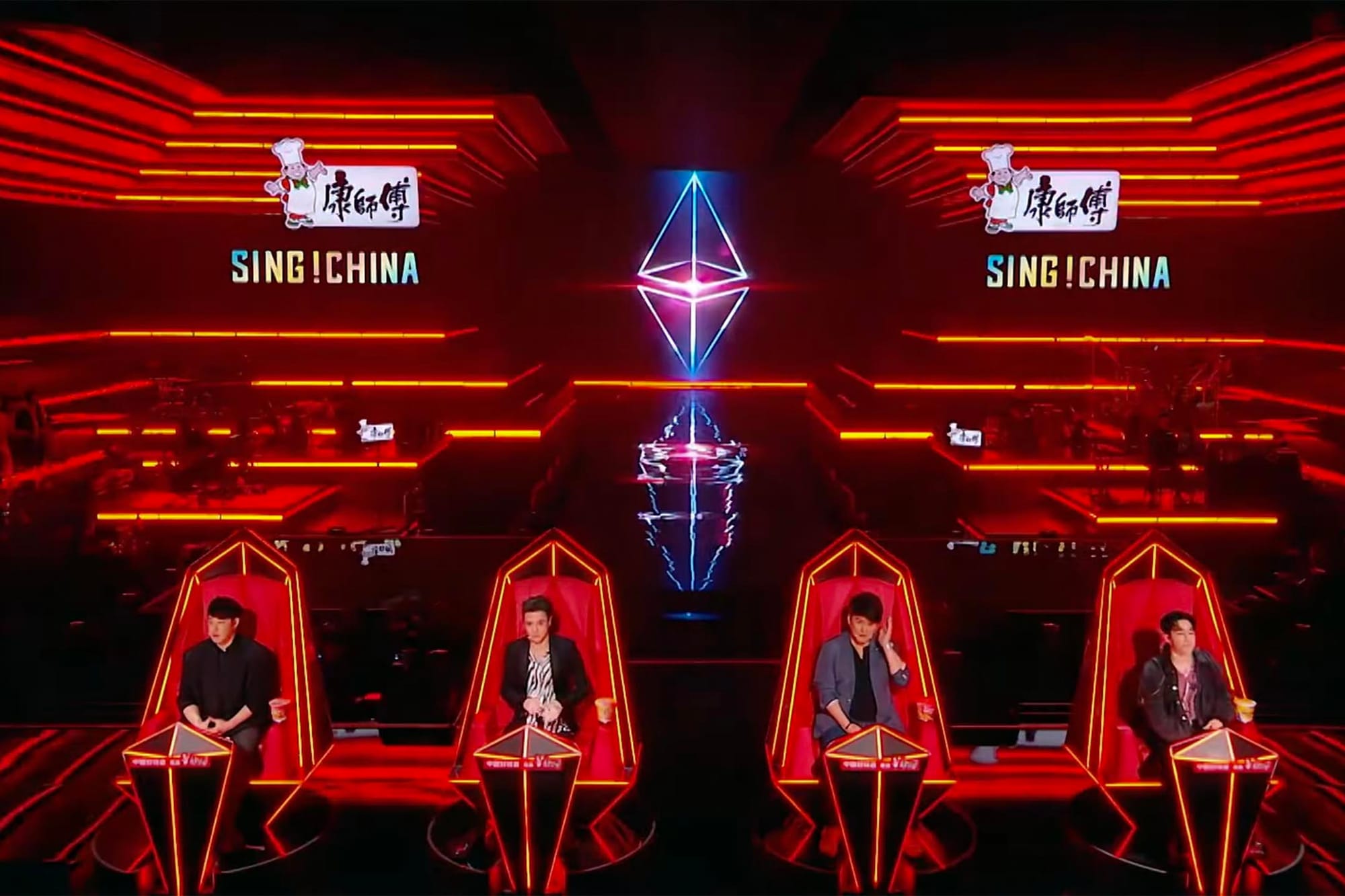 2023年，新一季的 《中国好声音》。图：影片截图