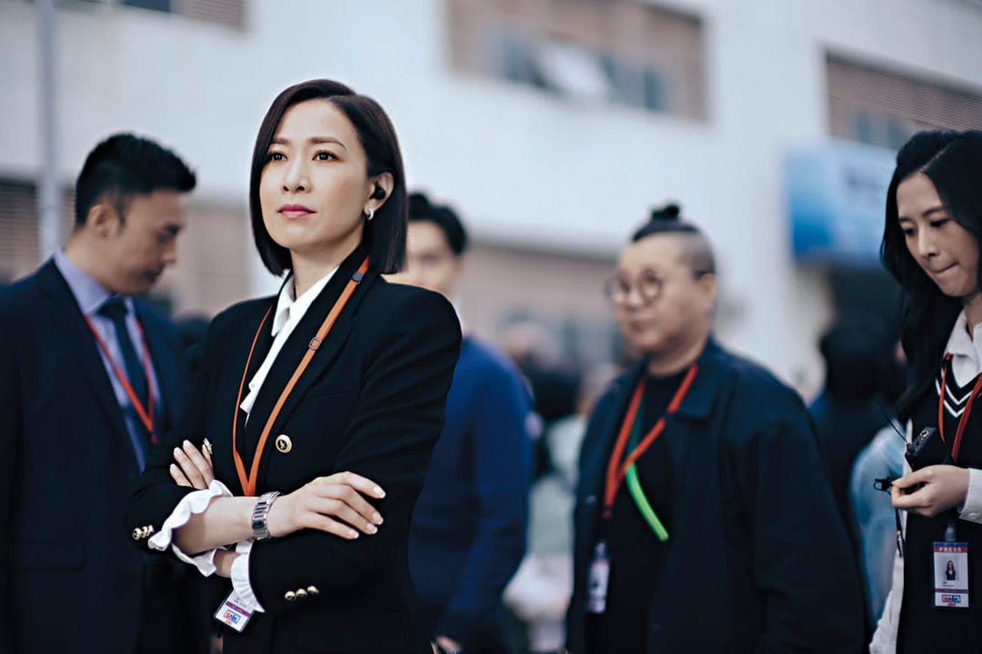 《新聞女王》劇照。網上圖片