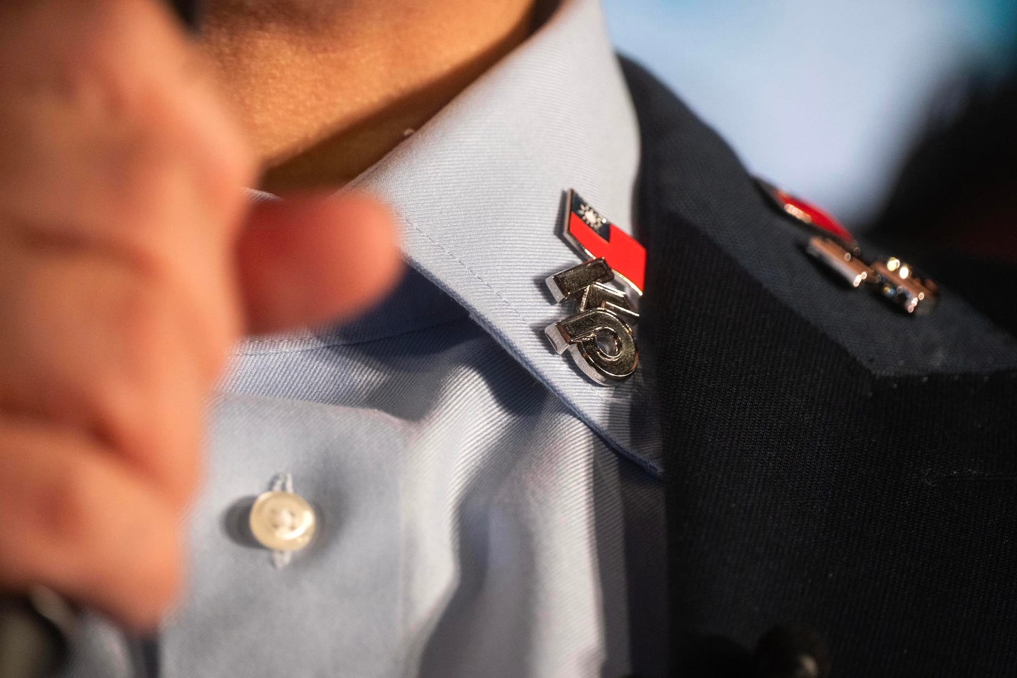 2023年12月17日,台中,民眾黨總統候選人柯文哲在競選活動上。攝:陳焯輝/端傳媒